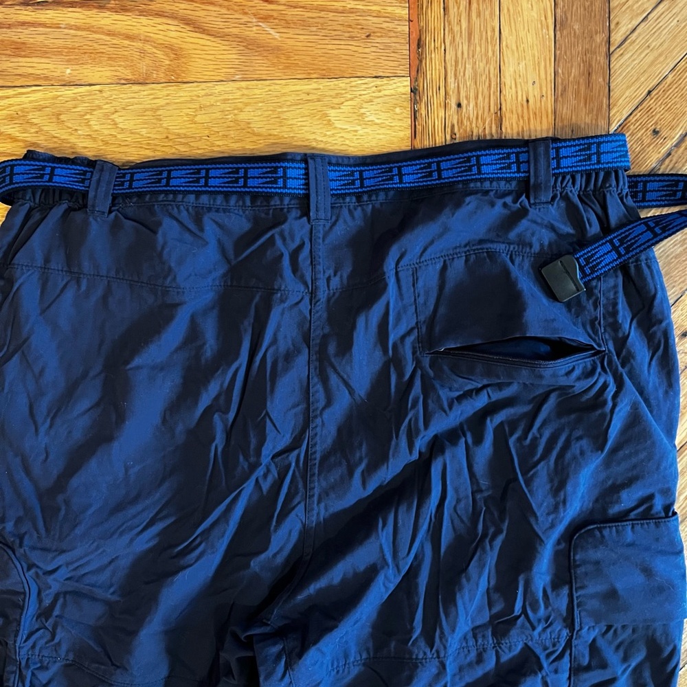 Aigle Men's Dark Blue Navy Cargo Snow Ski Pants - Picture 6 of 7
